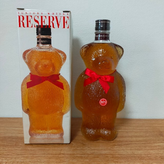 サントリーRESERVEクマさん型ボトル