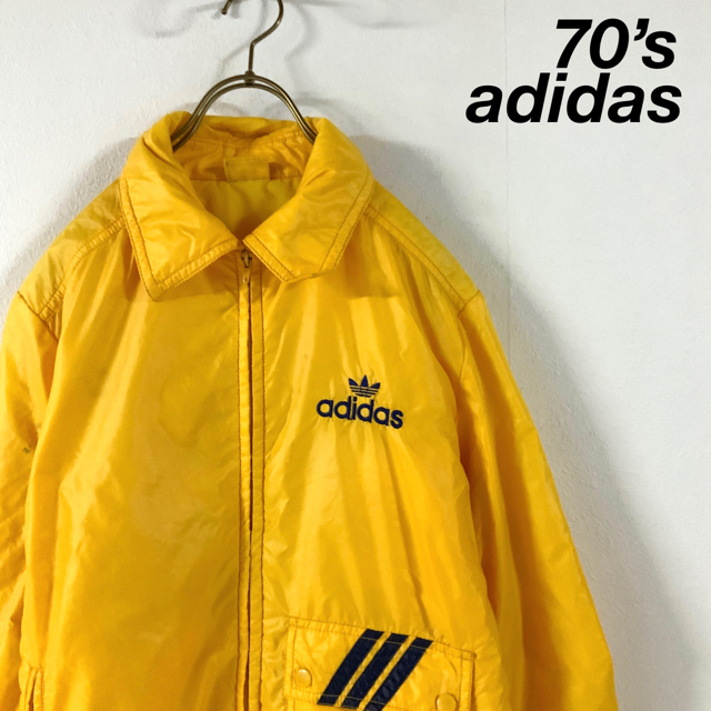 希少 70‘s adidas 西ドイツタグ トレフォイル パフジャケットジャケット/アウター