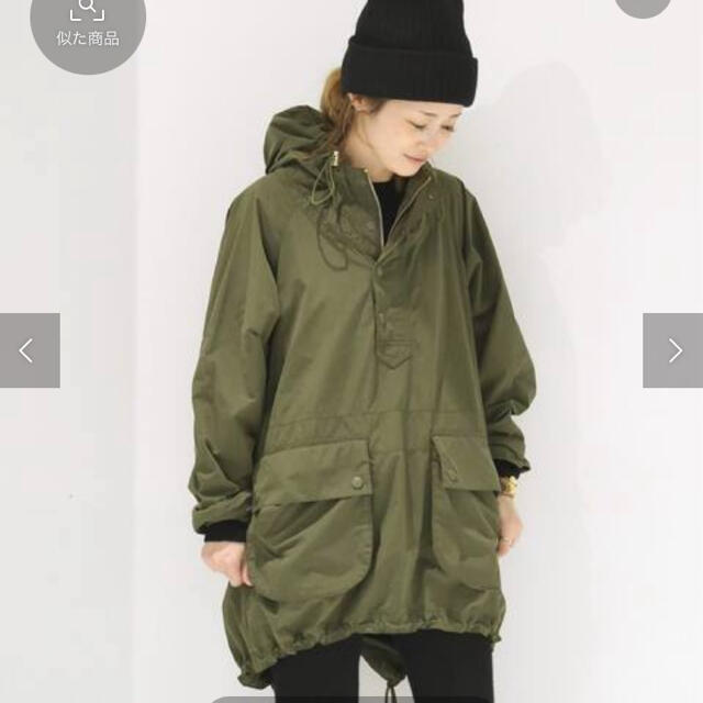 ドゥーズィエムクラス　weather smock parka カーキ