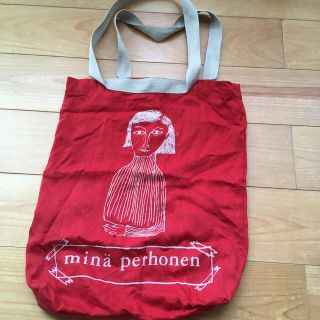 ミナペルホネン(mina perhonen)のミナペルホネン  バッグ(エコバッグ)