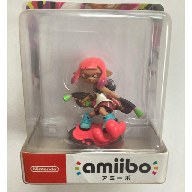 Nintendo Switch(ニンテンドースイッチ)のアミーボ　ガール　ネオンピンク エンタメ/ホビーのフィギュア(ゲームキャラクター)の商品写真