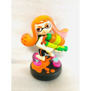 ニンテンドウ(任天堂)のオレンジガール インクリング イカガール amiibo アミーボ スプラトゥーン(ゲームキャラクター)