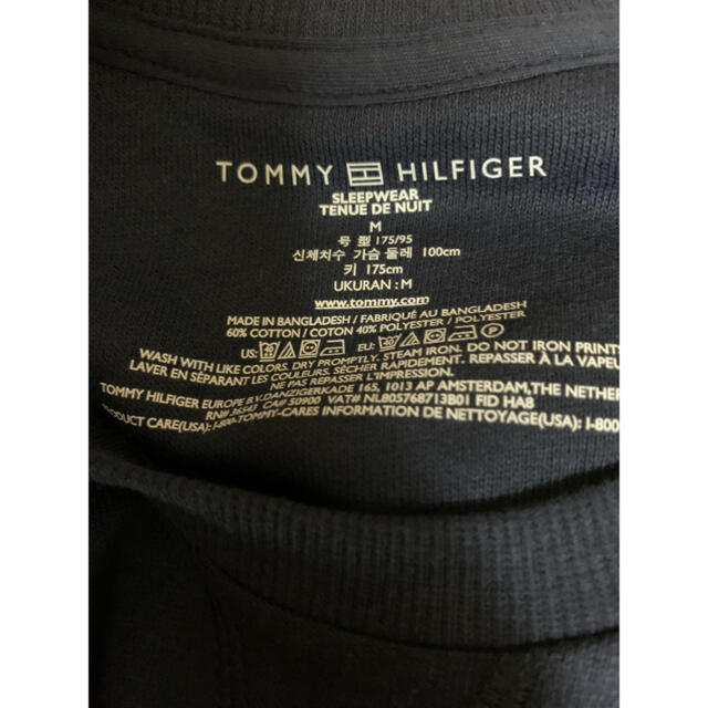 TOMMY HILFIGER(トミーヒルフィガー)の『新品』トミーヒルフィガー　メンズ　スリープウェア メンズのトップス(スウェット)の商品写真