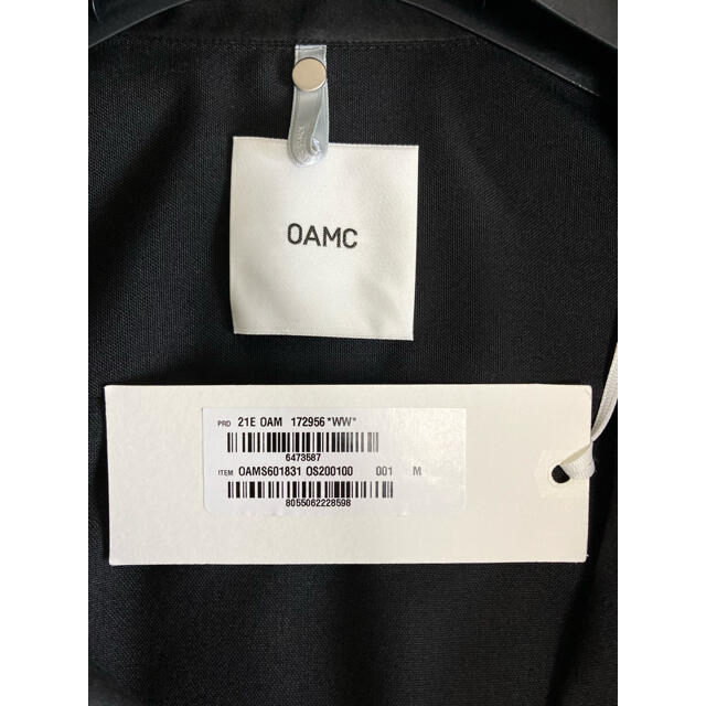 【OAMC】21ss OAMC Ian Shirt (size:M) 黒