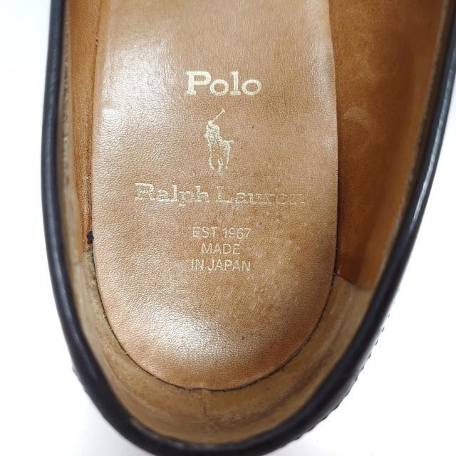 POLO RALPH LAUREN(ポロラルフローレン)のポロラルフローレン ローファー 25 EE - 黒 メンズの靴/シューズ(その他)の商品写真