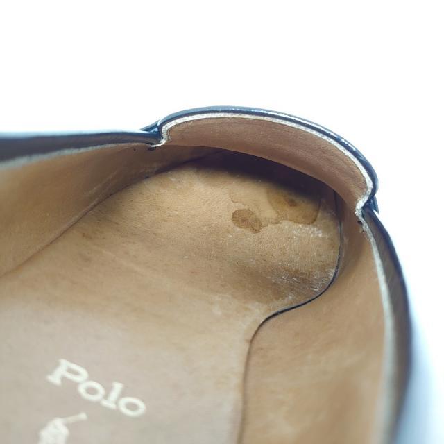 POLO RALPH LAUREN(ポロラルフローレン)のポロラルフローレン ローファー 25 EE - 黒 メンズの靴/シューズ(その他)の商品写真