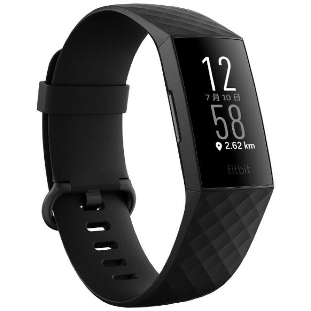 Fitbit Charge4 GPS搭載 フィットネストラッカー ブラック