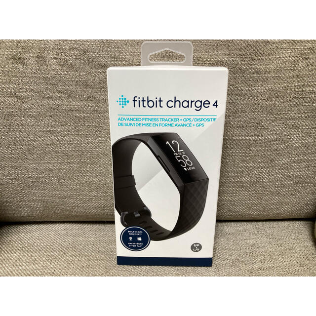 Fitbit Charge4 GPS搭載 フィットネストラッカー ブラックの通販 by Re