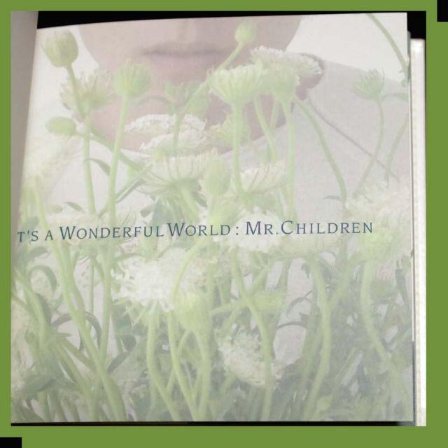 mr.children　【CD】IT'S A WONDERFUL WORLD エンタメ/ホビーのCD(ポップス/ロック(邦楽))の商品写真