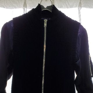 サカイ(sacai)のSAKAI　レイヤードニットブルゾン　(ブルゾン)