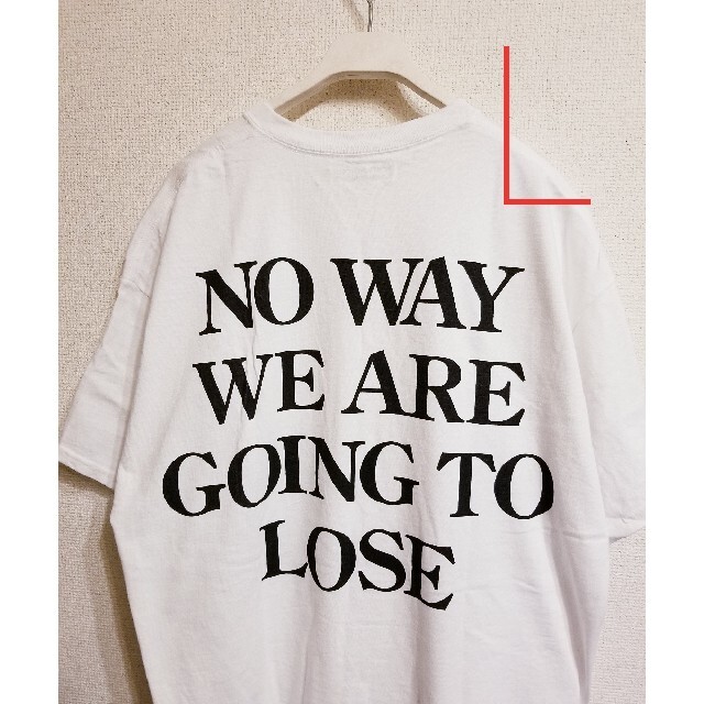 FPAR no way Tee / L /white Tシャツ