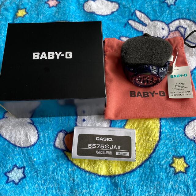 Baby-G(ベビージー)のBaby-g  BGA-2700SD-2JF 新品！ レディースのファッション小物(腕時計)の商品写真