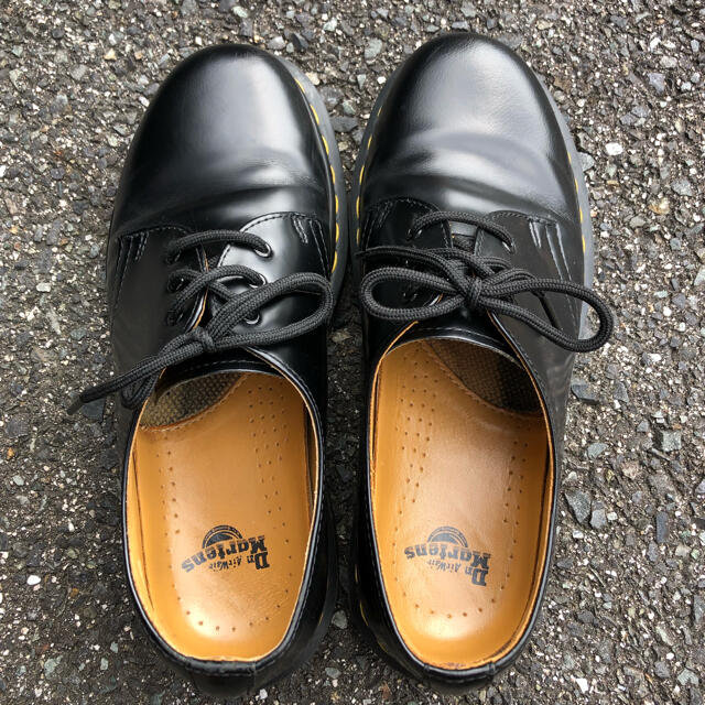 Dr.Martens  1461 GIBSON 59 3EYESHO UK6ブラックサイズ