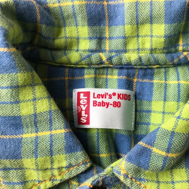 Levi's(リーバイス)のLevis　80シャツ　子ども　長袖 キッズ/ベビー/マタニティのベビー服(~85cm)(Ｔシャツ)の商品写真