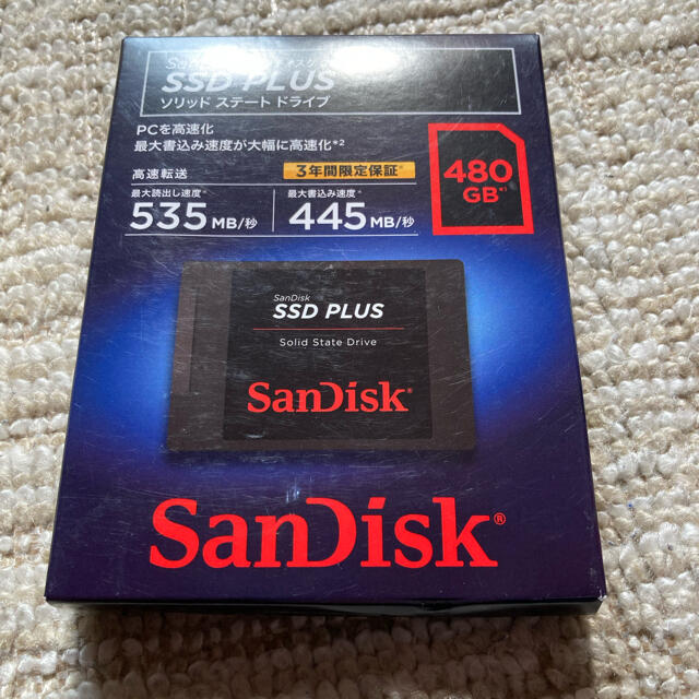 SanDisk SSD PLUSシリーズ 480GB