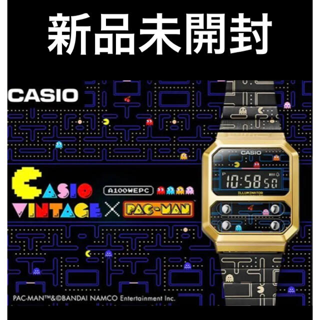 CASIOCASIO カシオ パックマン コラボモデル A100WEPC-1BJR