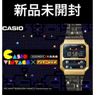 カシオ(CASIO)のCASIO カシオ パックマン コラボモデル A100WEPC-1BJR(腕時計(デジタル))