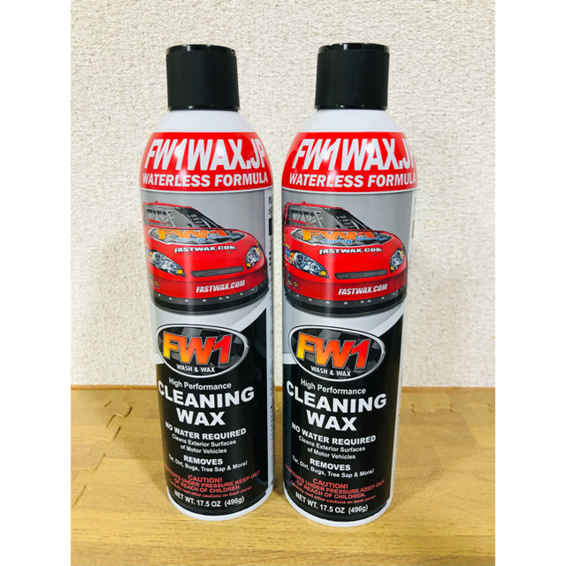 FW1 WAX クリーニングワックス　新品❗️ 洗車 自動車/バイクの自動車(洗車・リペア用品)の商品写真