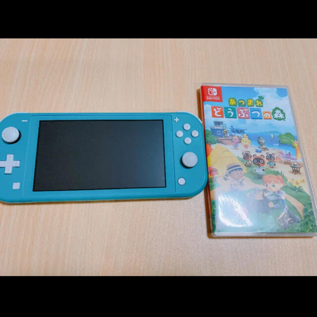 Nintendo Switch(ニンテンドースイッチ)のSwitch あつ森セット エンタメ/ホビーのゲームソフト/ゲーム機本体(家庭用ゲーム機本体)の商品写真