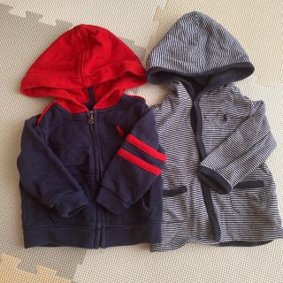 ポロラルフローレン(POLO RALPH LAUREN)のラルフローレンパーカー2枚セット 70サイズ 6M(ジャケット/コート)