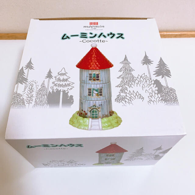 Little Me(リトルミー)のムーミン　ムーミンハウス　ココット インテリア/住まい/日用品のキッチン/食器(収納/キッチン雑貨)の商品写真