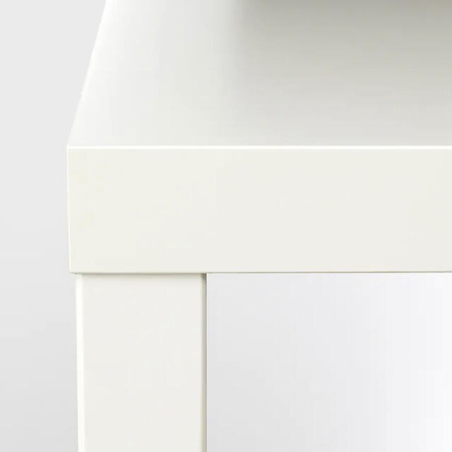 IKEA(イケア)の【新品】IKEA LACK ラック　サイドテーブル　ホワイト インテリア/住まい/日用品の机/テーブル(コーヒーテーブル/サイドテーブル)の商品写真