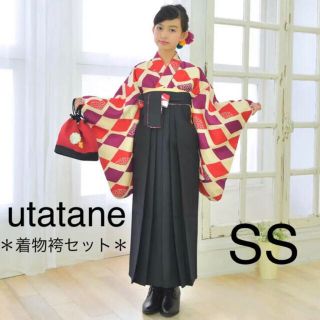 美品＊ 卒業式 着物 袴 セット SSサイズ(着物)