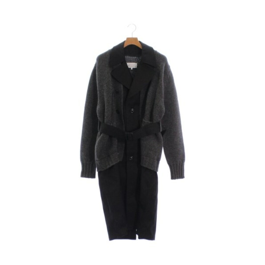 Maison Margiela チェスターコート 44(S位) 黒xグレー 【古着】【中古】 | フリマアプリ ラクマ