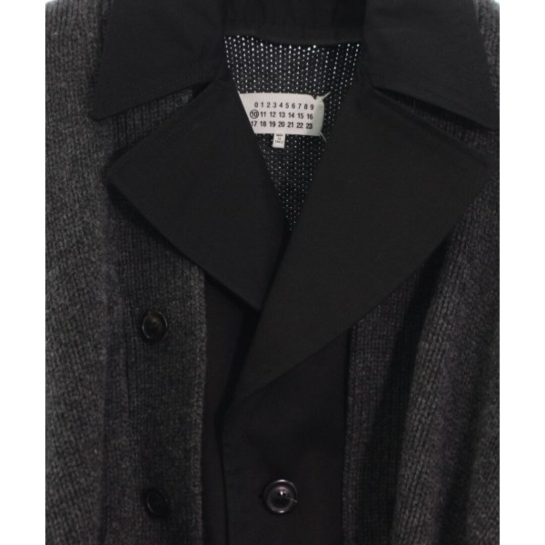 Maison Margiela チェスターコート 44(S位) 黒xグレー 【古着】【中古】