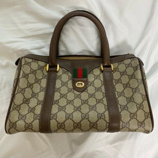 グッチ(Gucci)の【美品】gucci ボストンバッグ(ボストンバッグ)