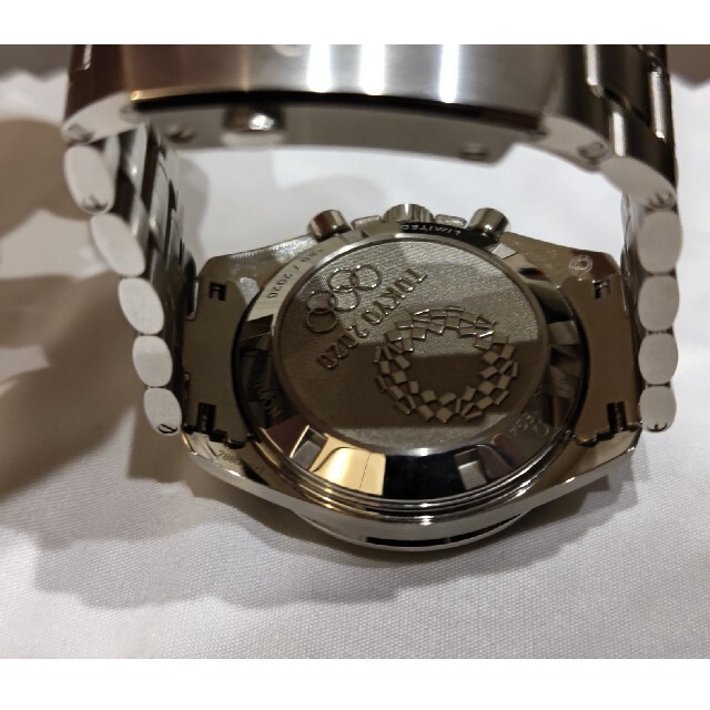 OMEGA(オメガ)のオメガ　スピードマスター 東京五輪　2020　エディション　パンダ文字盤　美品 メンズの時計(腕時計(アナログ))の商品写真