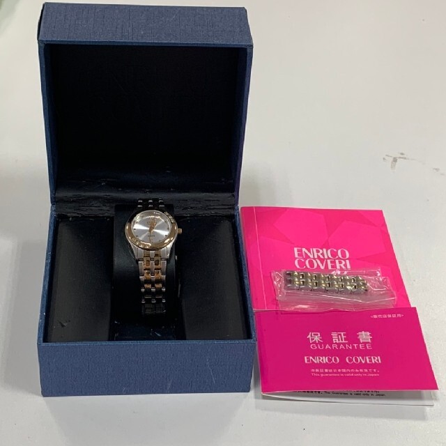 ENRICO COVERI(エンリココベリ)の【大特価sale！】 ENRICOCOVERI  レディース腕時計 レディースのファッション小物(腕時計)の商品写真