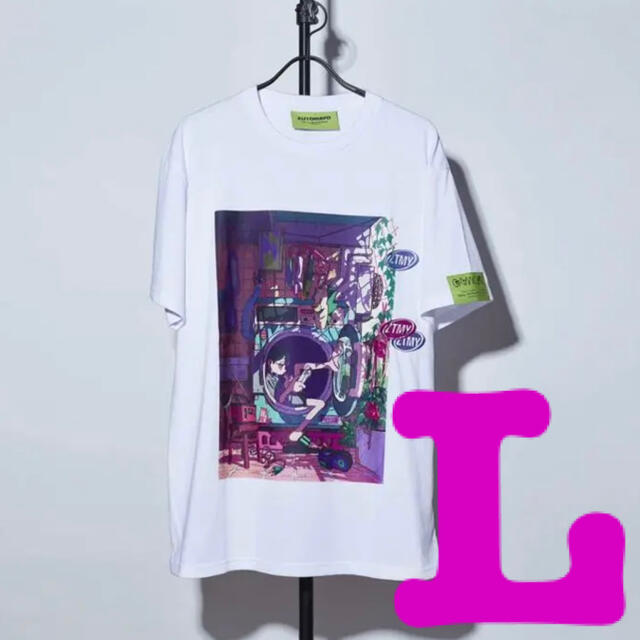 HP TOP TEE ずっと真夜中でいいのに。Tシャツ 白 L