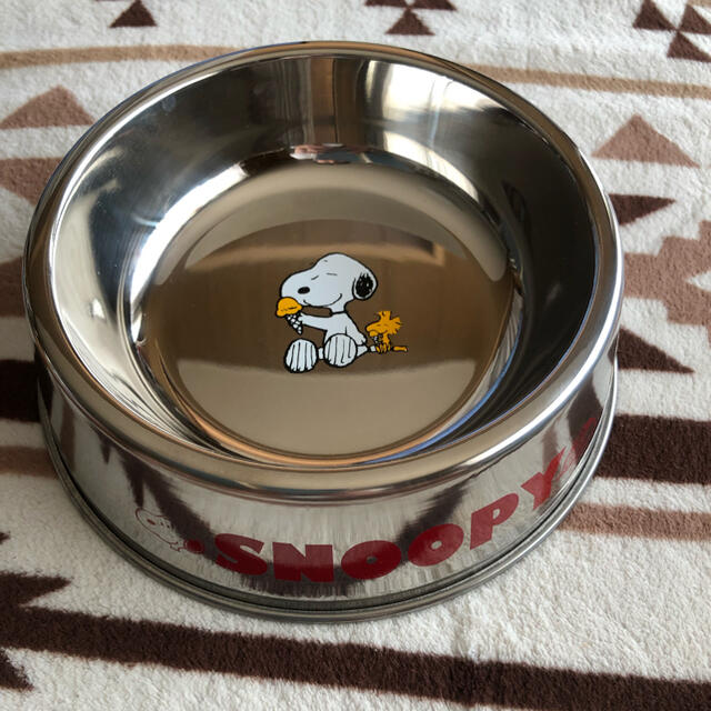 SNOOPY(スヌーピー)のスヌーピー　わんちゃんのお皿 その他のペット用品(犬)の商品写真