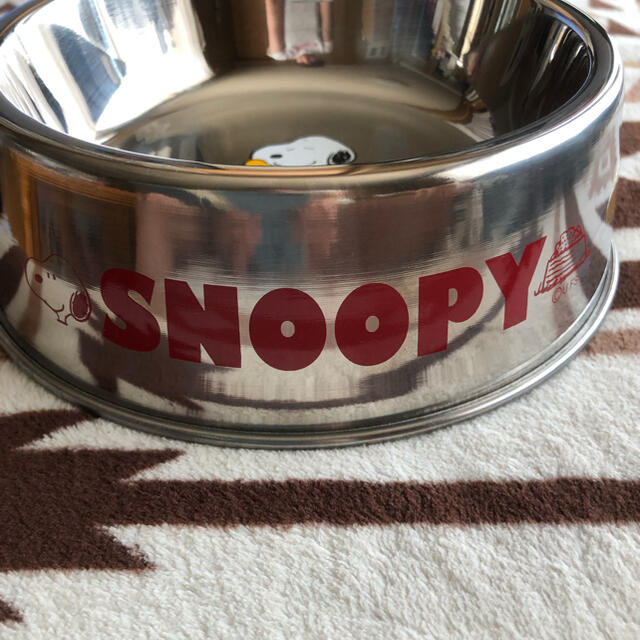 SNOOPY(スヌーピー)のスヌーピー　わんちゃんのお皿 その他のペット用品(犬)の商品写真