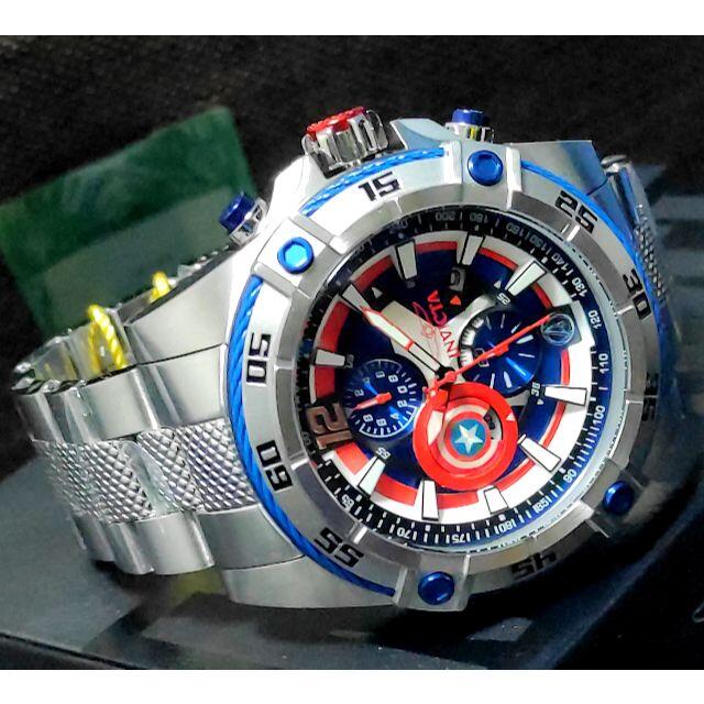 NEW格安 INVICTA - 1095ドル インビクタ BOLT キャプテンアメリカ シルバー 限定!
の通販 by アメ研's shop|インビクタならラクマ 超激得国産