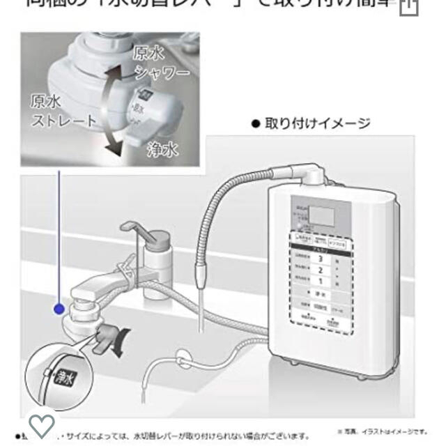 とても 値下 浄水器 整水器 浄水機の通販 by RIRI|ラクマ 4/15