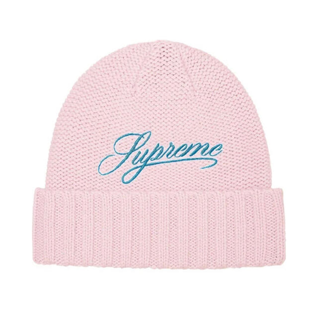 Supreme(シュプリーム)のscript logo Beanie スクリプト ロゴ メンズの帽子(ニット帽/ビーニー)の商品写真