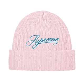 シュプリーム(Supreme)のscript logo Beanie スクリプト ロゴ(ニット帽/ビーニー)