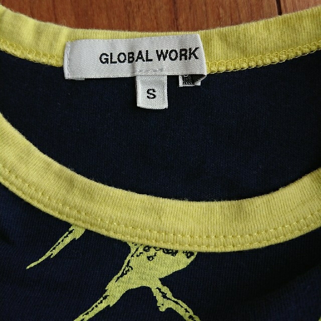 GLOBAL WORK(グローバルワーク)のキッズ グローバルワーク 七分袖 Tシャツ キッズ/ベビー/マタニティのキッズ服男の子用(90cm~)(Tシャツ/カットソー)の商品写真