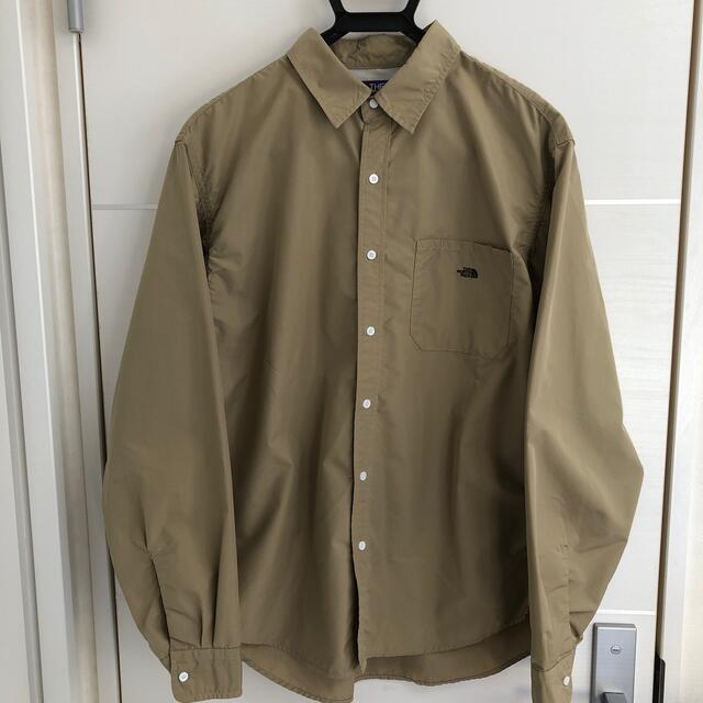 ザノースフェイス パープルレーベル タイプライターシャツ L メンズ