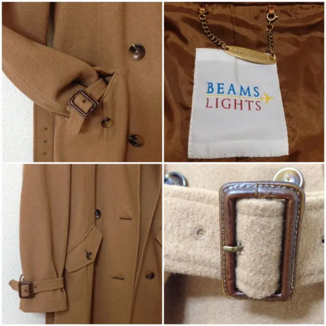 BEAMS(ビームス)のビームス☆BEAMS LISHTS クラッシック　コート サイズ３８　ビームス レディースのジャケット/アウター(トレンチコート)の商品写真