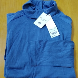 ユニクロ(UNIQLO)のユニクロ 長袖 シャツ 新品 ウール(Tシャツ(長袖/七分))