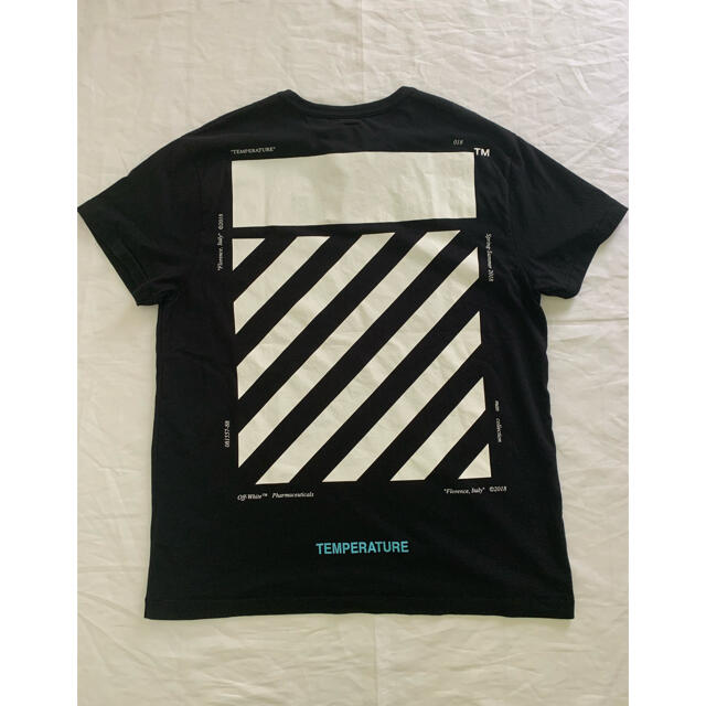 OFF-WHITE(オフホワイト)のoff-white オフホワイトTシャツ　TEMPERATURE S/S TEE メンズのトップス(Tシャツ/カットソー(半袖/袖なし))の商品写真