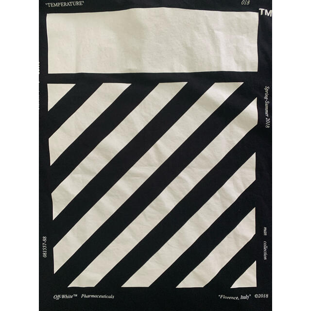 OFF-WHITE(オフホワイト)のoff-white オフホワイトTシャツ　TEMPERATURE S/S TEE メンズのトップス(Tシャツ/カットソー(半袖/袖なし))の商品写真