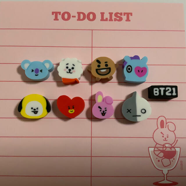 防弾少年団 Bts つめつめ消しゴム Bt21 Bts キャラクターグッズ Line Friendsの通販 By Tr S Shop ボウダンショウネンダンならラクマ