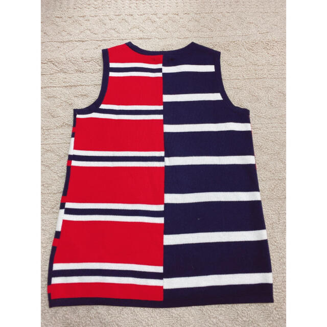 TOMMY HILFIGER(トミーヒルフィガー)のTOMMY HILFIGER ボーダーニットトップス レディースのトップス(カットソー(半袖/袖なし))の商品写真