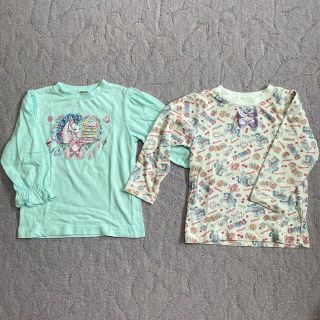 シマムラ(しまむら)の♡エコネコ ユニコーン長袖セット♡(Tシャツ/カットソー)