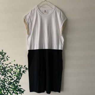 トーガ(TOGA)の☆TOGA トーガ  フリンジTシャツワンピース☆(ひざ丈ワンピース)