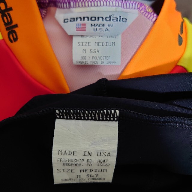 Cannondale - VOLVO cannondale サイクルジャージ上下セット Cannondale - VOLVO cannondale サイクルジャージ上下セット